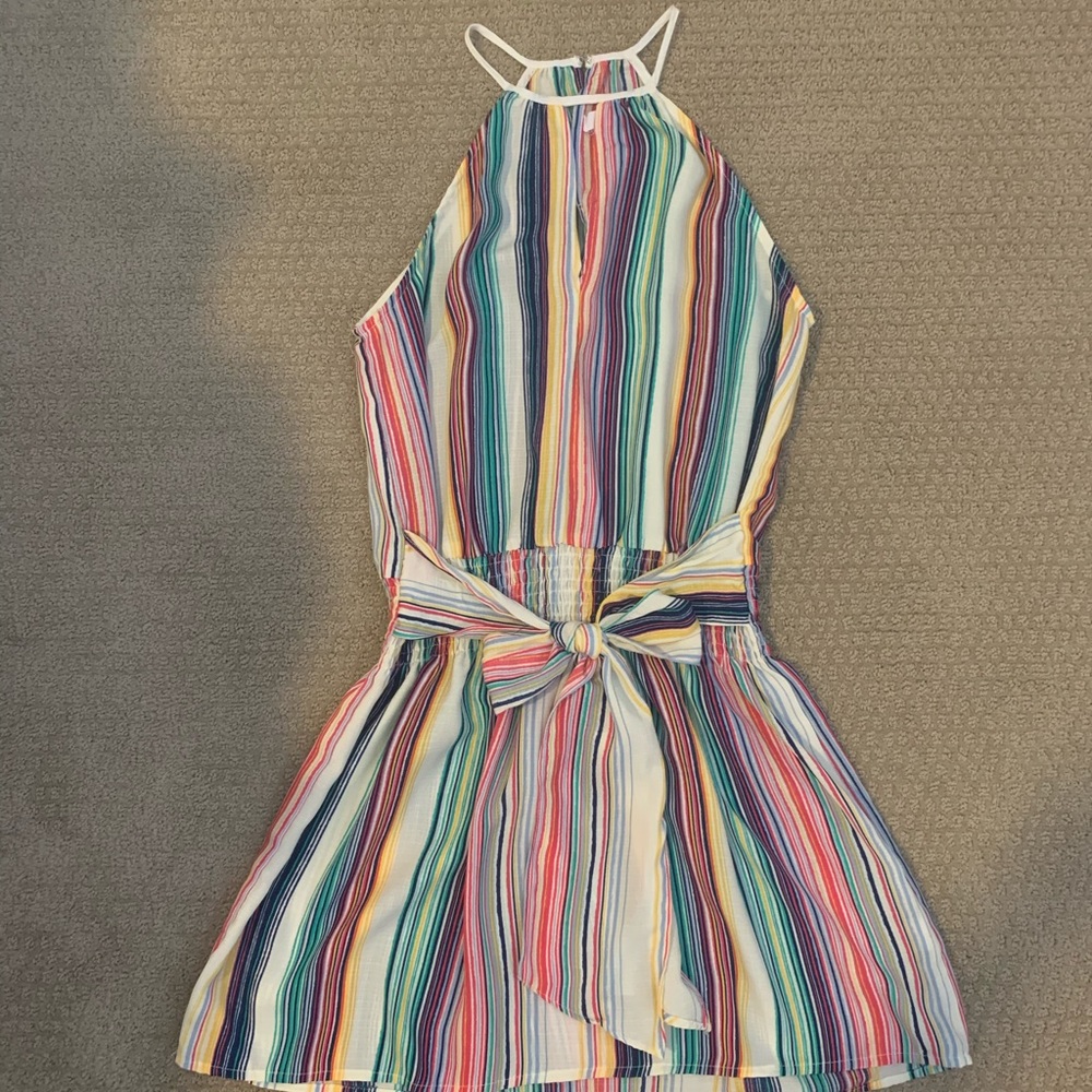 bisouxx Sherpa Stripe Dress